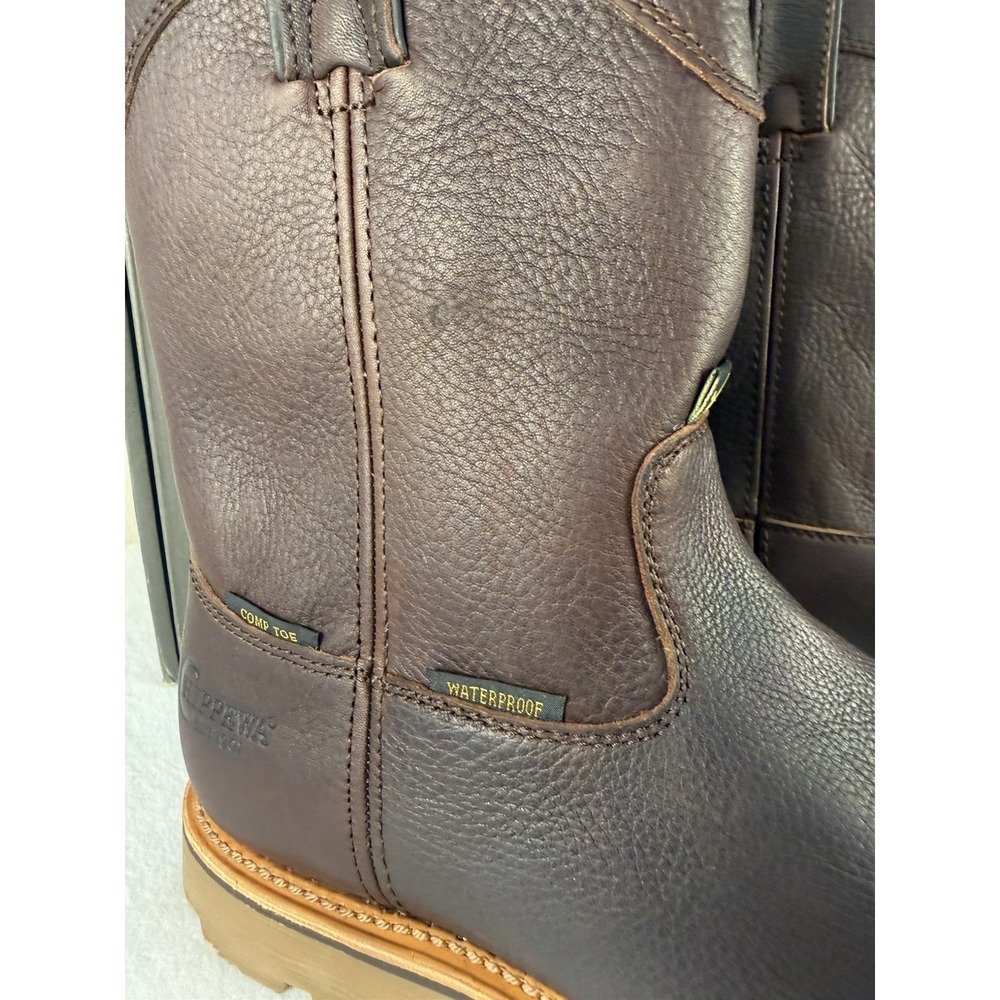 Chippewa Work Boots Mens 8D Women's 9.5 NIB Waterproof Nano Toe - Picture 9 of 16